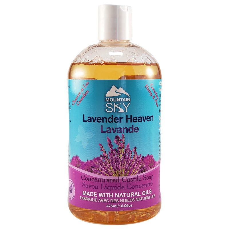 Mountain Sky Concentrated Castile Liquid Soap Lavender Heaven